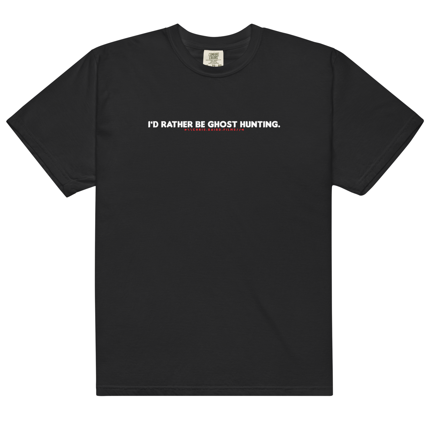 (LIMITED EDITION) Chris Baird Films - I'd Rather Be Tee
