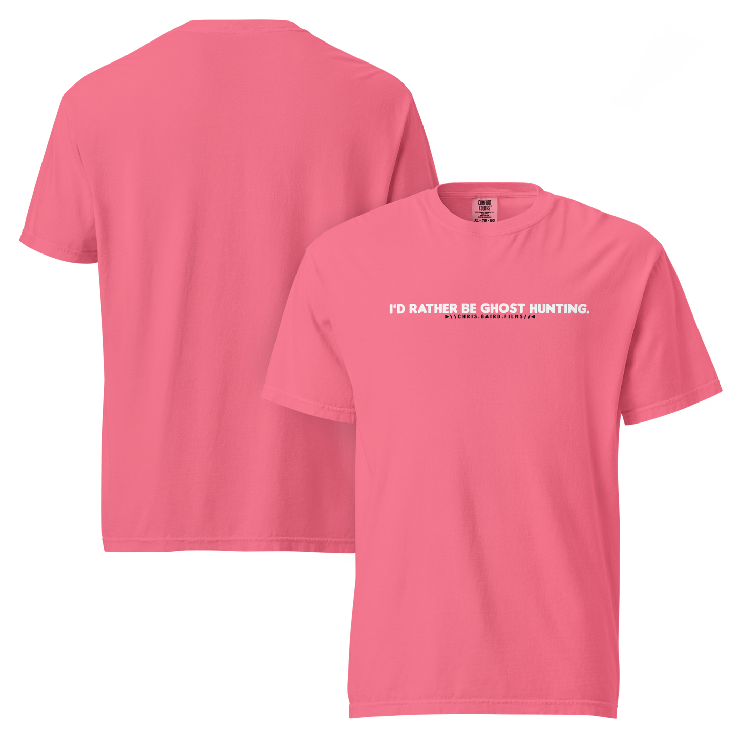 (LIMITED EDITION) Chris Baird Films - I'd Rather Be Tee