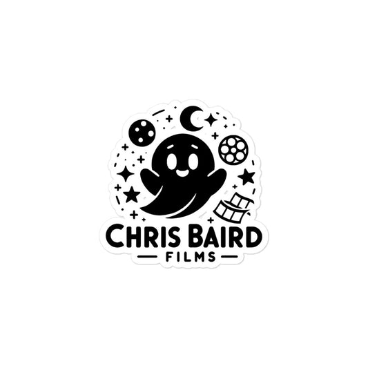 Chris Baird Films - "Ghostly" Sticker