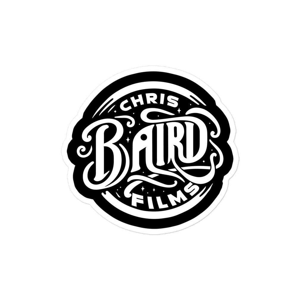 Chris Baird Films - "Explosive" Sticker