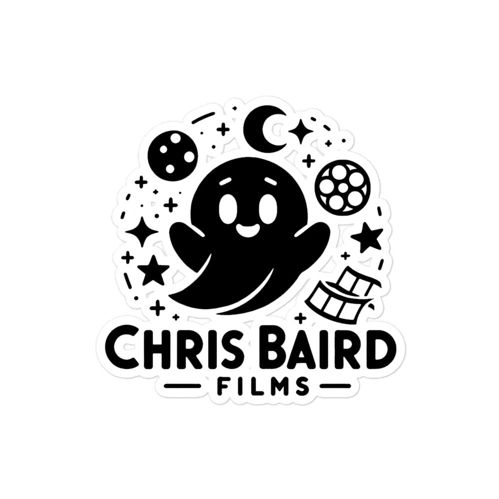 Chris Baird Films - "Ghostly" Sticker