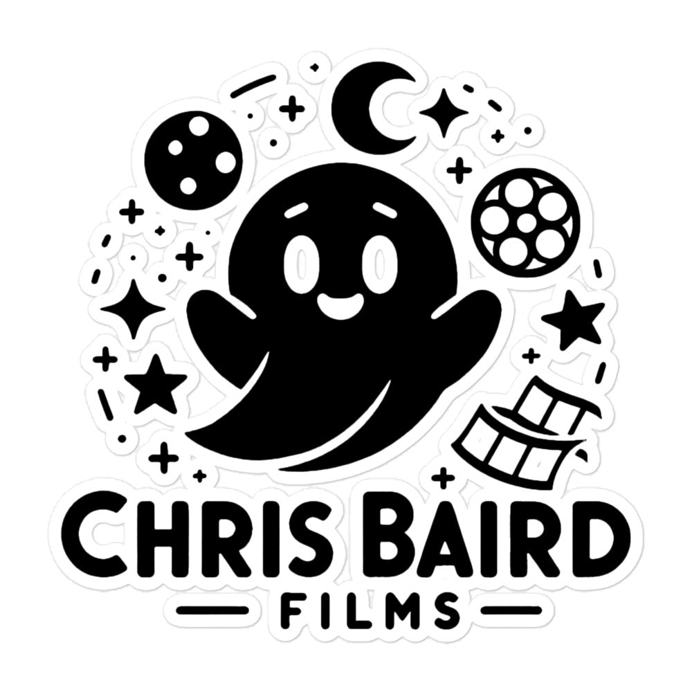 Chris Baird Films - "Ghostly" Sticker